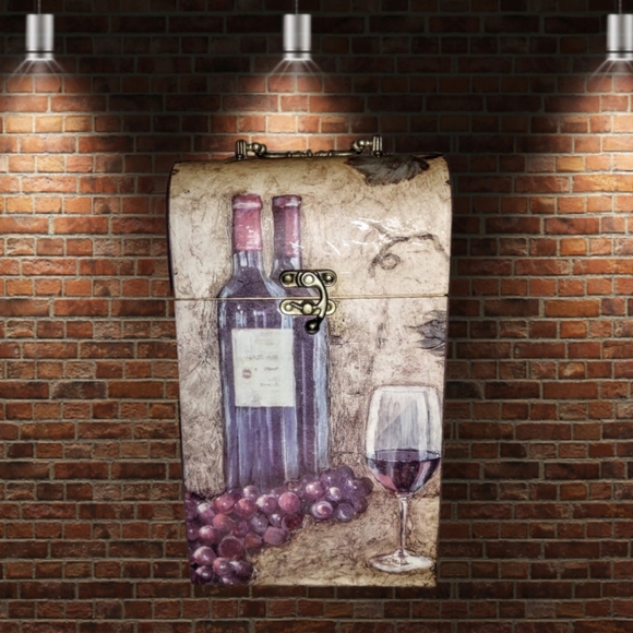 Tri-Coastal Designs Other - 👣3/$20. Tri-Coastal Design ~Double Wine Bottle Ca